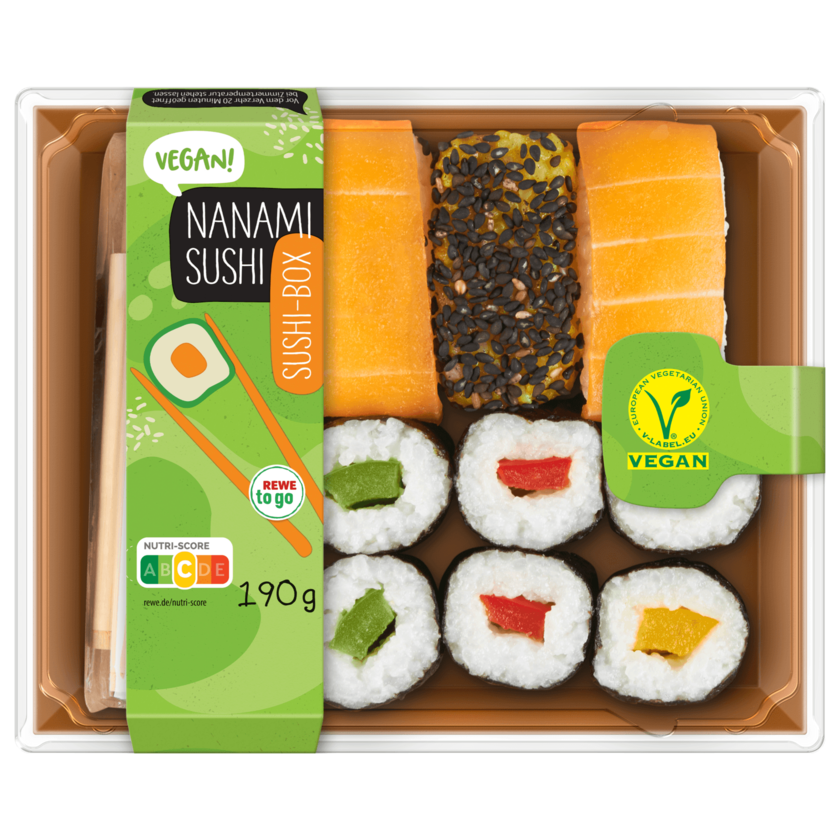 REWE to go Namami Sushi Vegan 190g